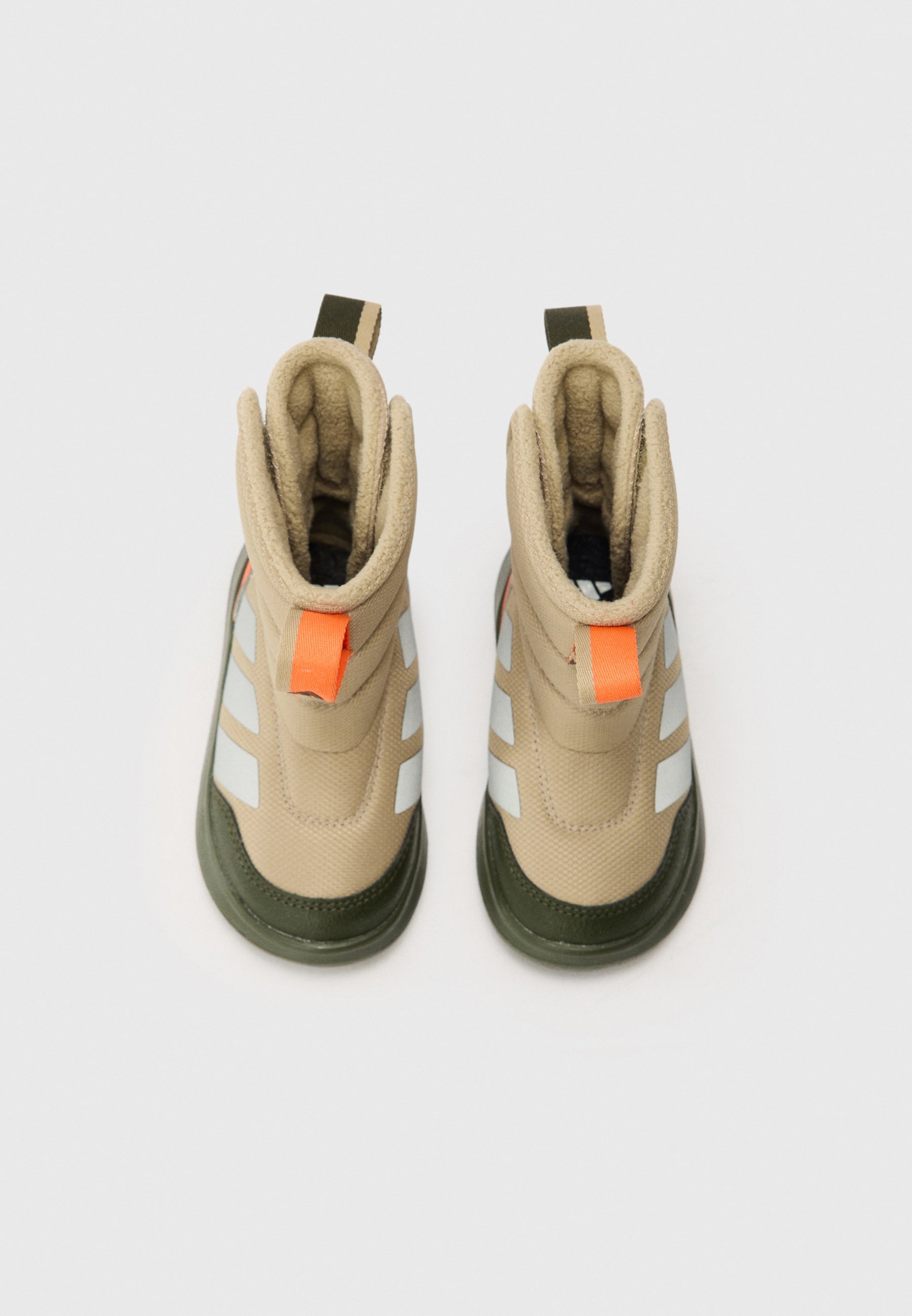 adidas Performance WINTERPLAY UNISEX - Winterlaarzen - wit cargo/mat zilverkleurig/semi-impact oranje