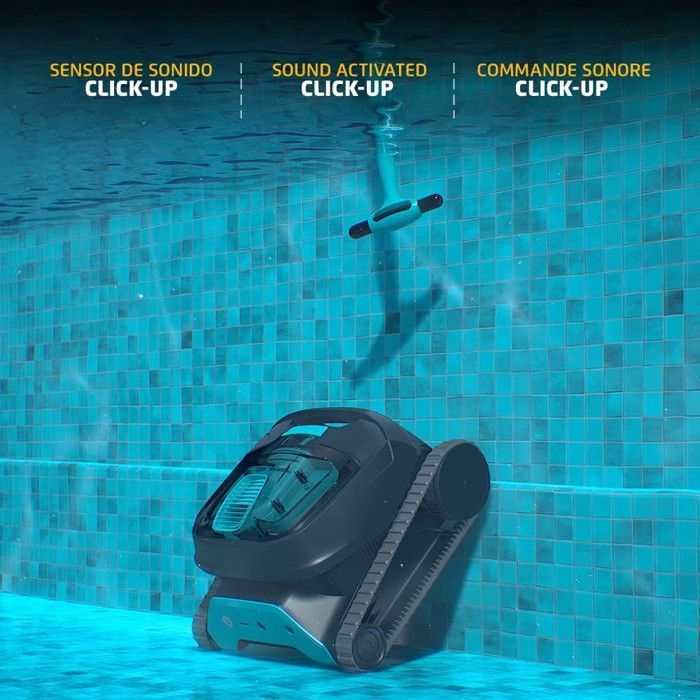 Robô elétrico sem fio Dolphin para piscinas, para limpeza de fundo, paredes e linha d'água - Liberty 300