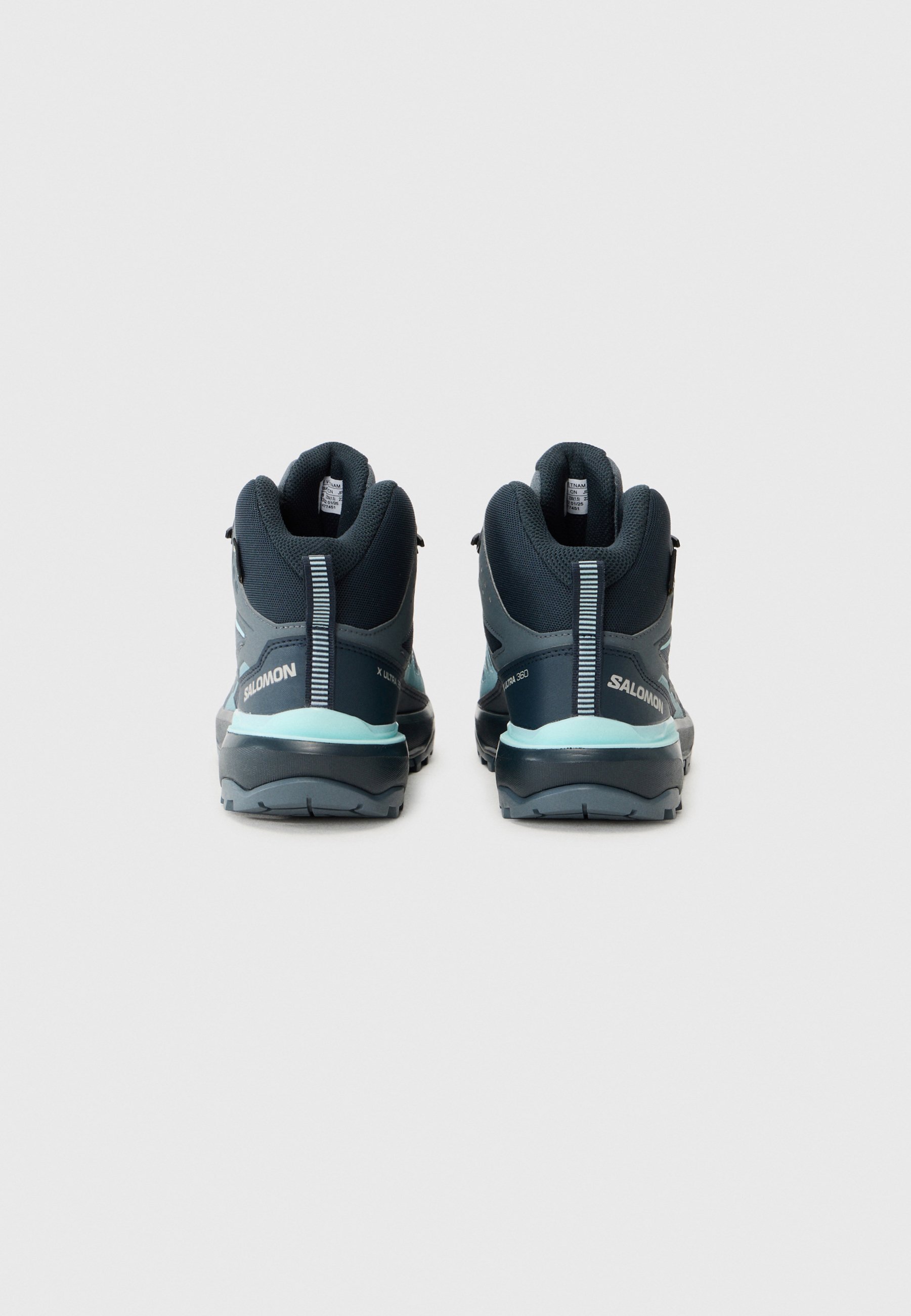 Salomon X ULTRA 360 MID GORE TEX - Chaussures de randonnée - bleu/gris