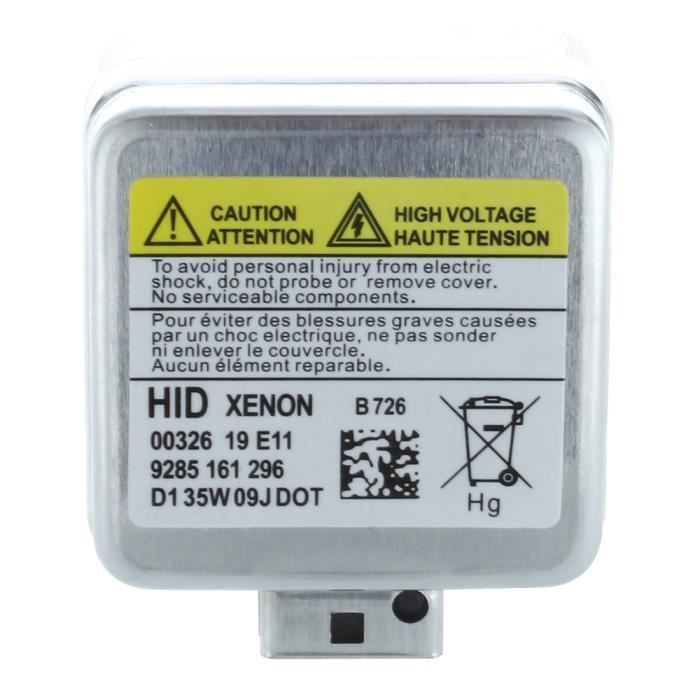 bombillas de faros delanteros de xenón HID D1S de 35 W, 6000 K, 12 V CC para automóviles