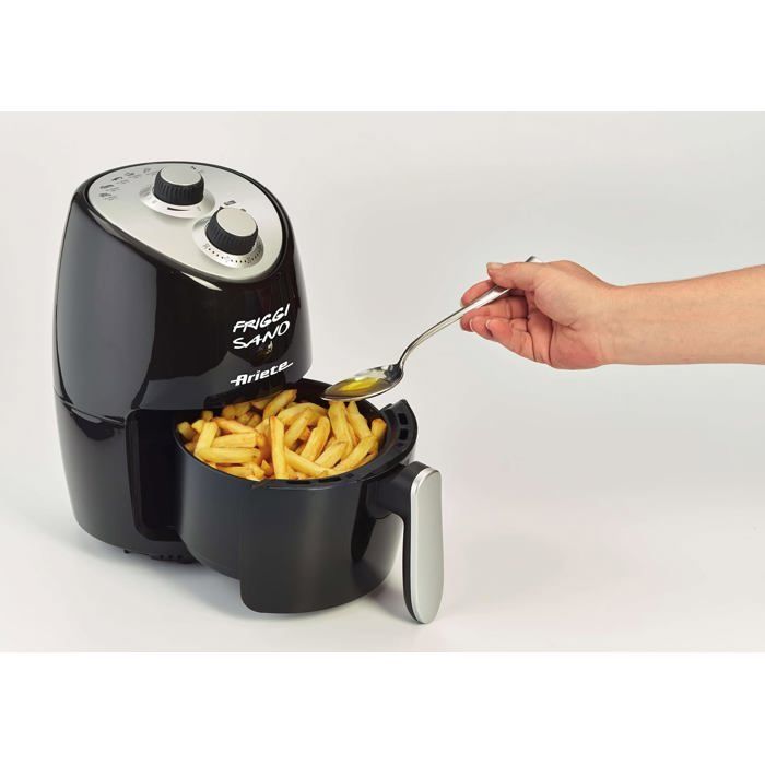 Air Fryer - WOODOURS - Compact Airy Fryer - 2 L - 1000 W - Black