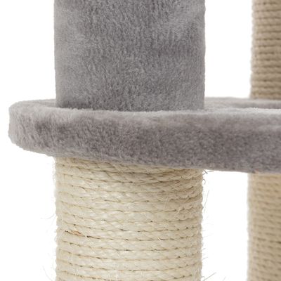 Árbol para gatos con forma de pata de oso