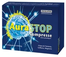 AESCULAPIUS Aurastop 20 tabletten Voedingssupplement tegen migraine
