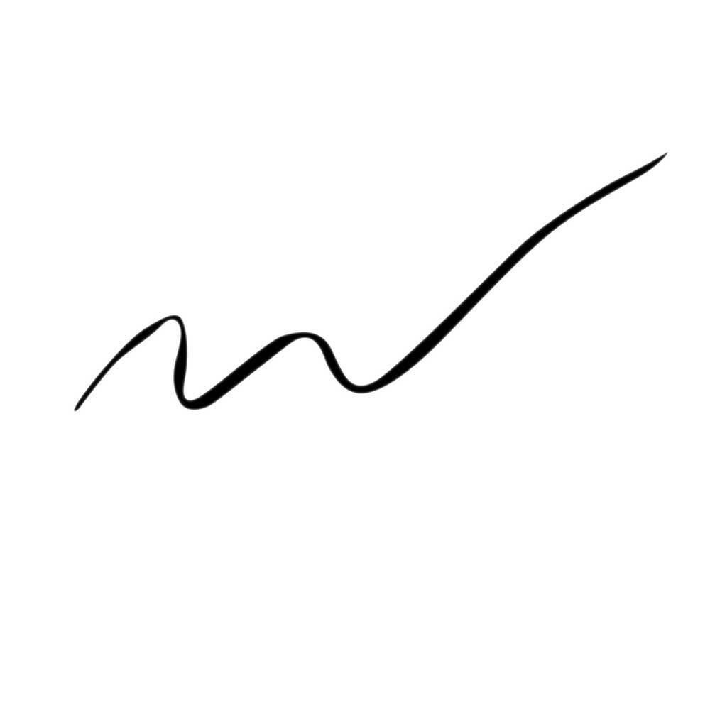 24H flydende eyeliner - mat sort