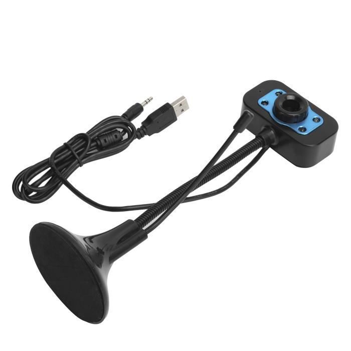 Webcam - Omabeta - Caméra USB - 640x480 pixels - Microphone Externe - Réglage Manuel