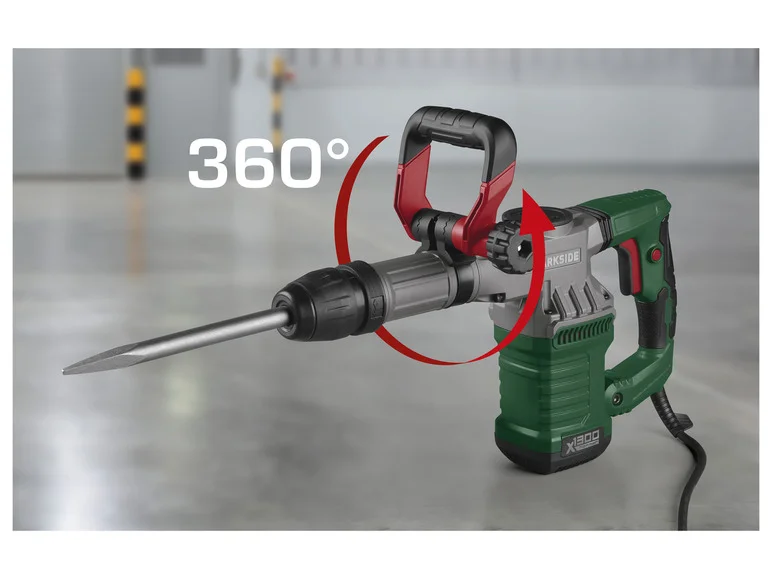 Περιστροφικό πιστολέτο PARKSIDE® PAH 1300 C3, 1300 W