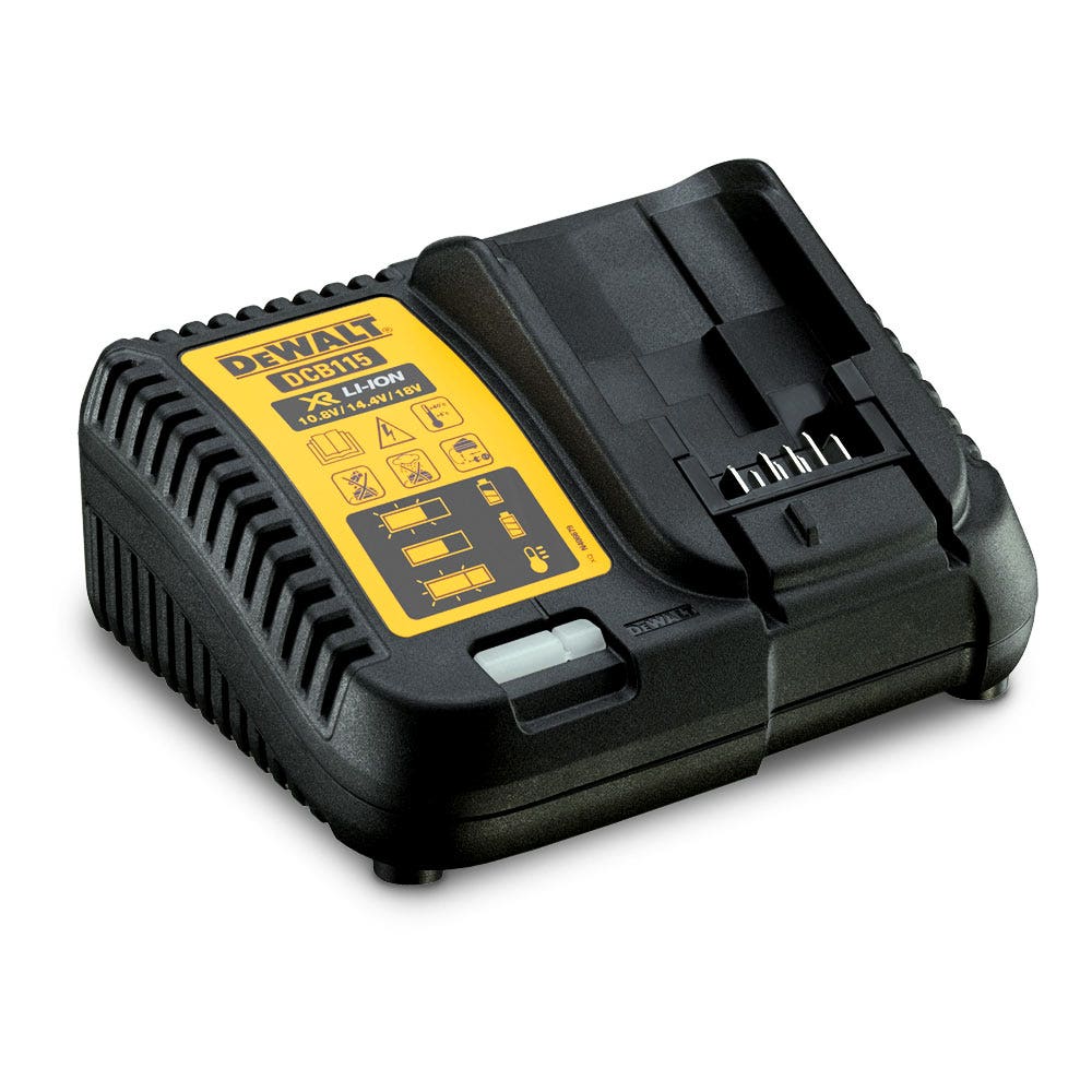 Conjunto de Furadeira de Impacto sem Escova DEWALT 18V com 2 Baterias de 5,0 Ah e Rosca de 13mm DCD996P2-XE