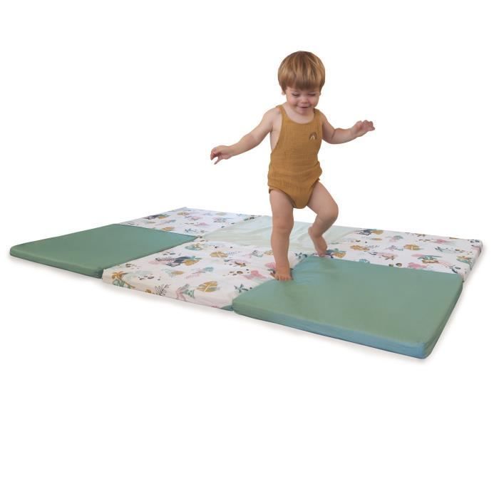 TINEO Maxi Jungle Buddies 5-in-1 Smart Playmat - Adjustable - Removable Cover - 180x200 cm - New Collection