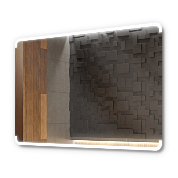 Lustro Łazienkowe Led Assen  -  70Cm, 50Cm