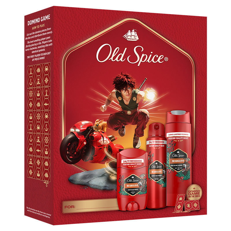 Old Spice Medvekesztyű