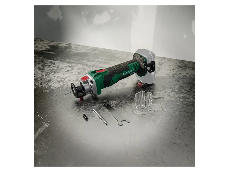 Cortador rotativo sem fio PARKSIDE® PRSA 20-Li A1, 20 V