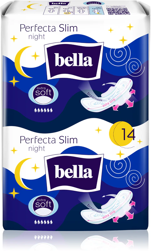 BELLA Perfecta Slim Night Extra Soft maandverband