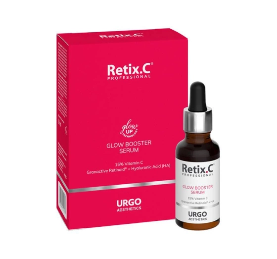 Retix C Glow Booster antyoksydacyjne serum o wysokiej zawartości witaminy C 30ml