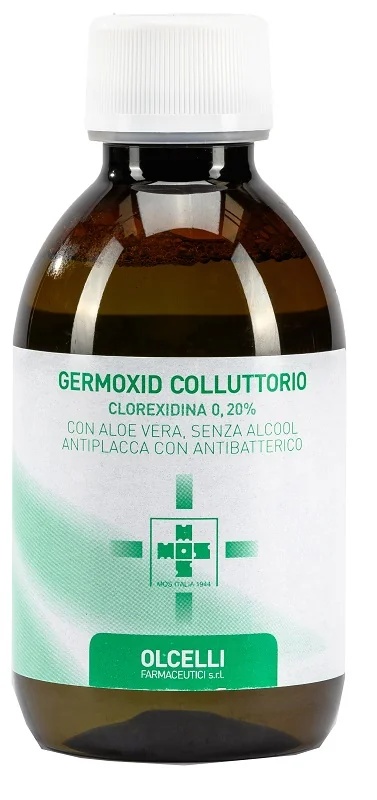OLCELLI FARMACEUTICI Germoxid Collutor Col Clorexid, 2% 200Ml