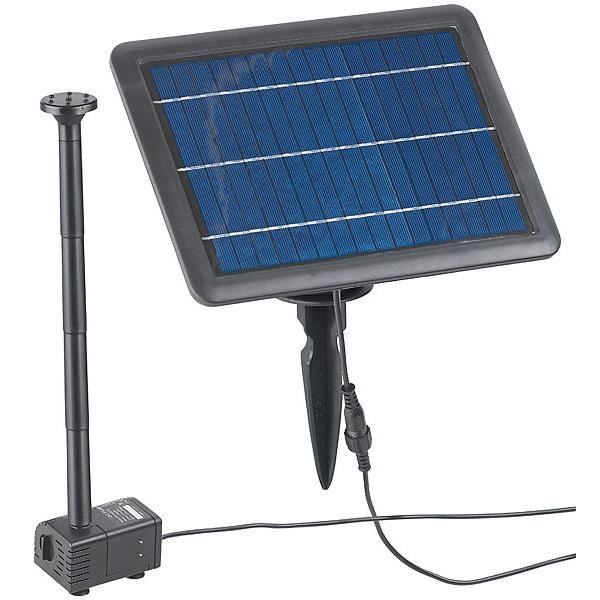 Fonte solar para lago de 4W