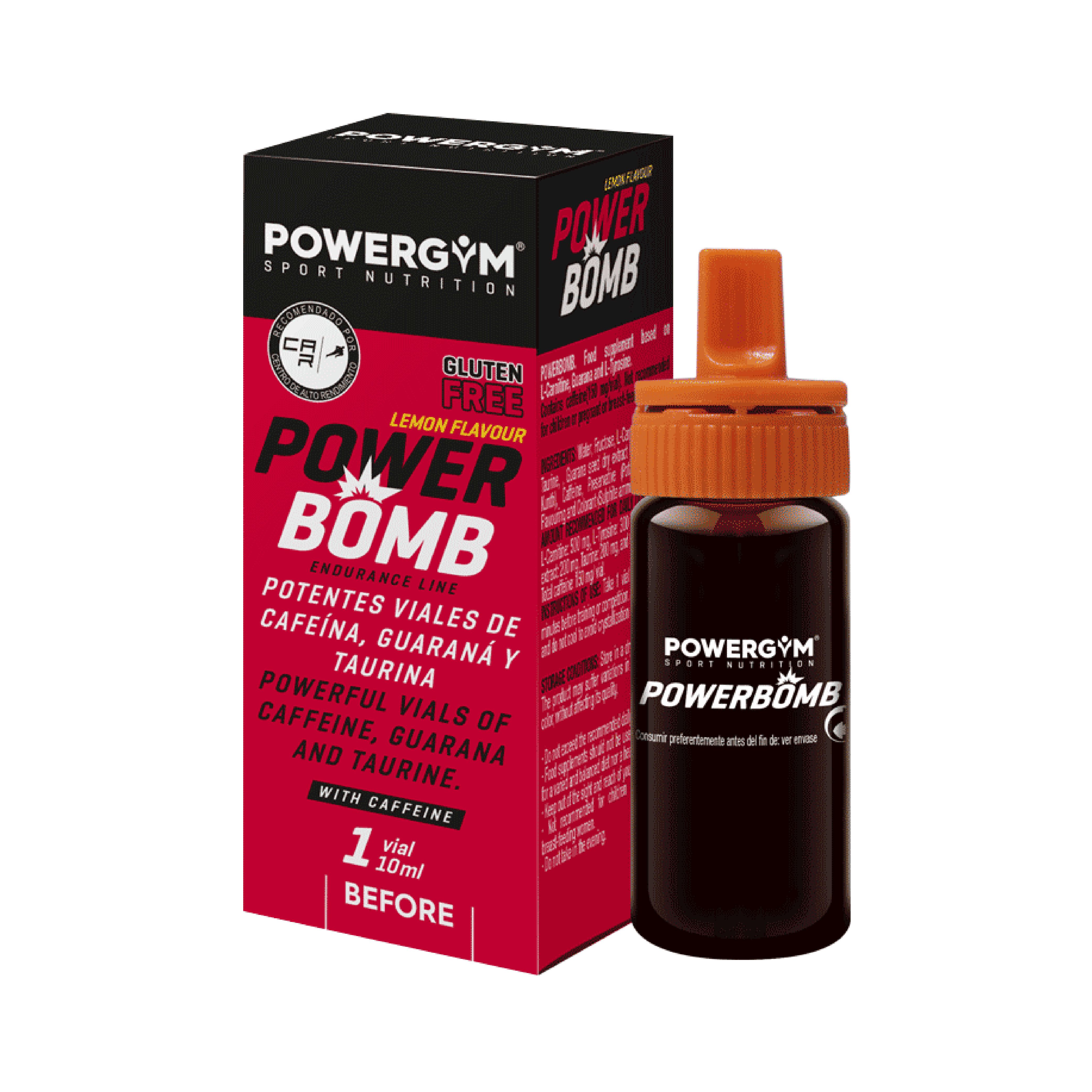 Powerbomb bezglutēna sporta uztura bagātinātājs Aminoskābes
