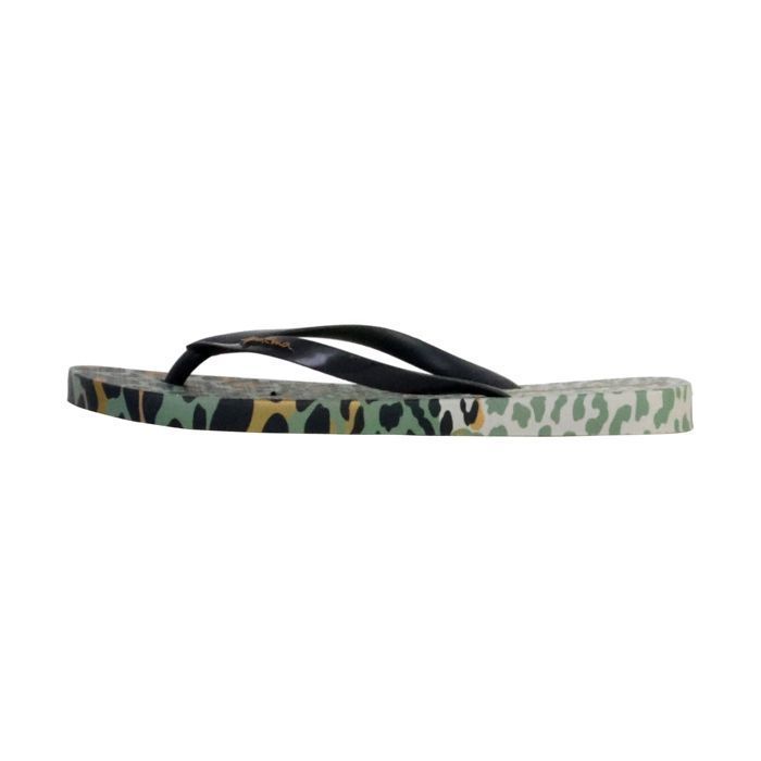 Ipanema Animal Print VI Flip-Flops zum Hineinschlüpfen – Grau/Grün