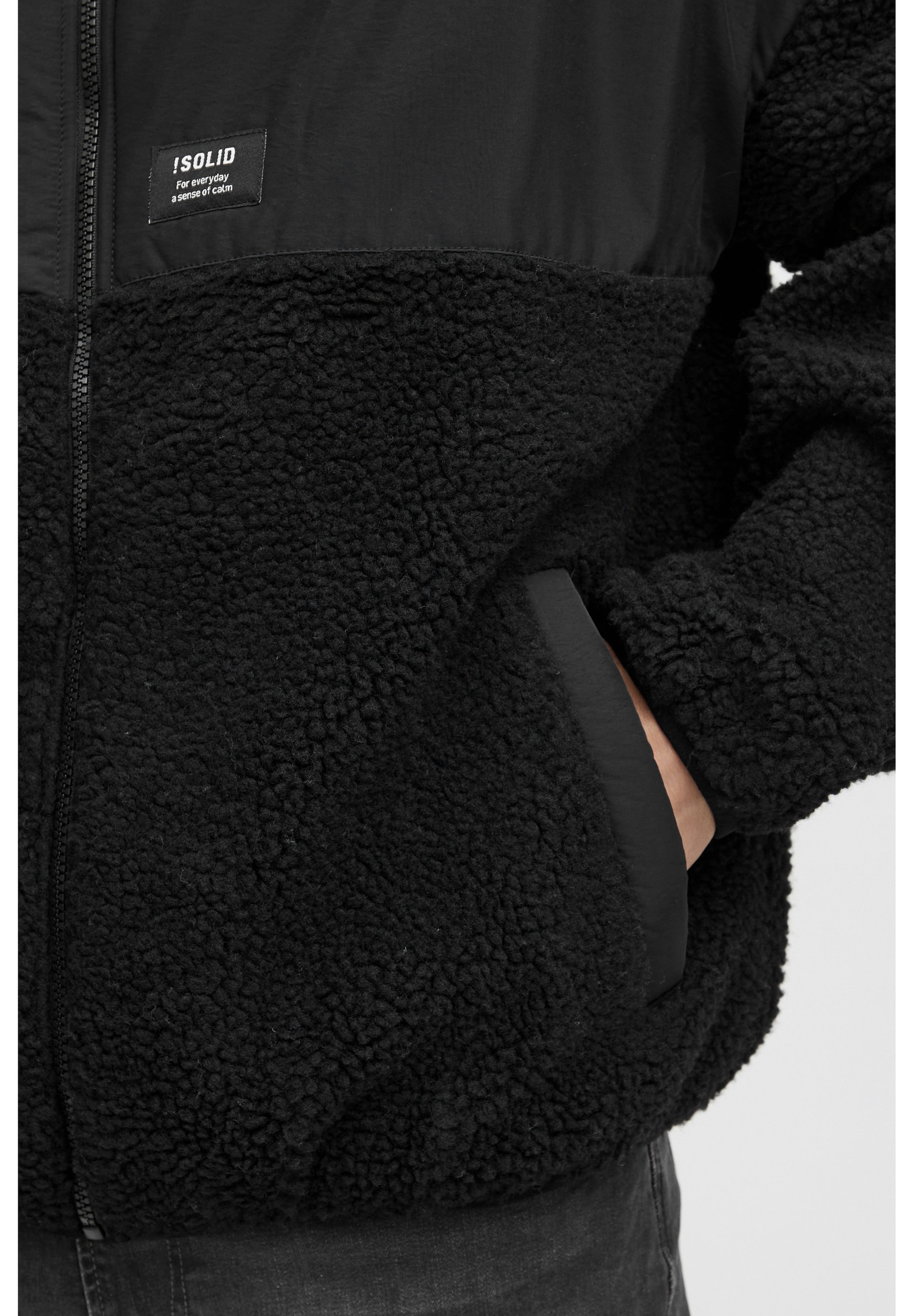 Solide SDMARKTEDDY - Veste polaire - noir véritable