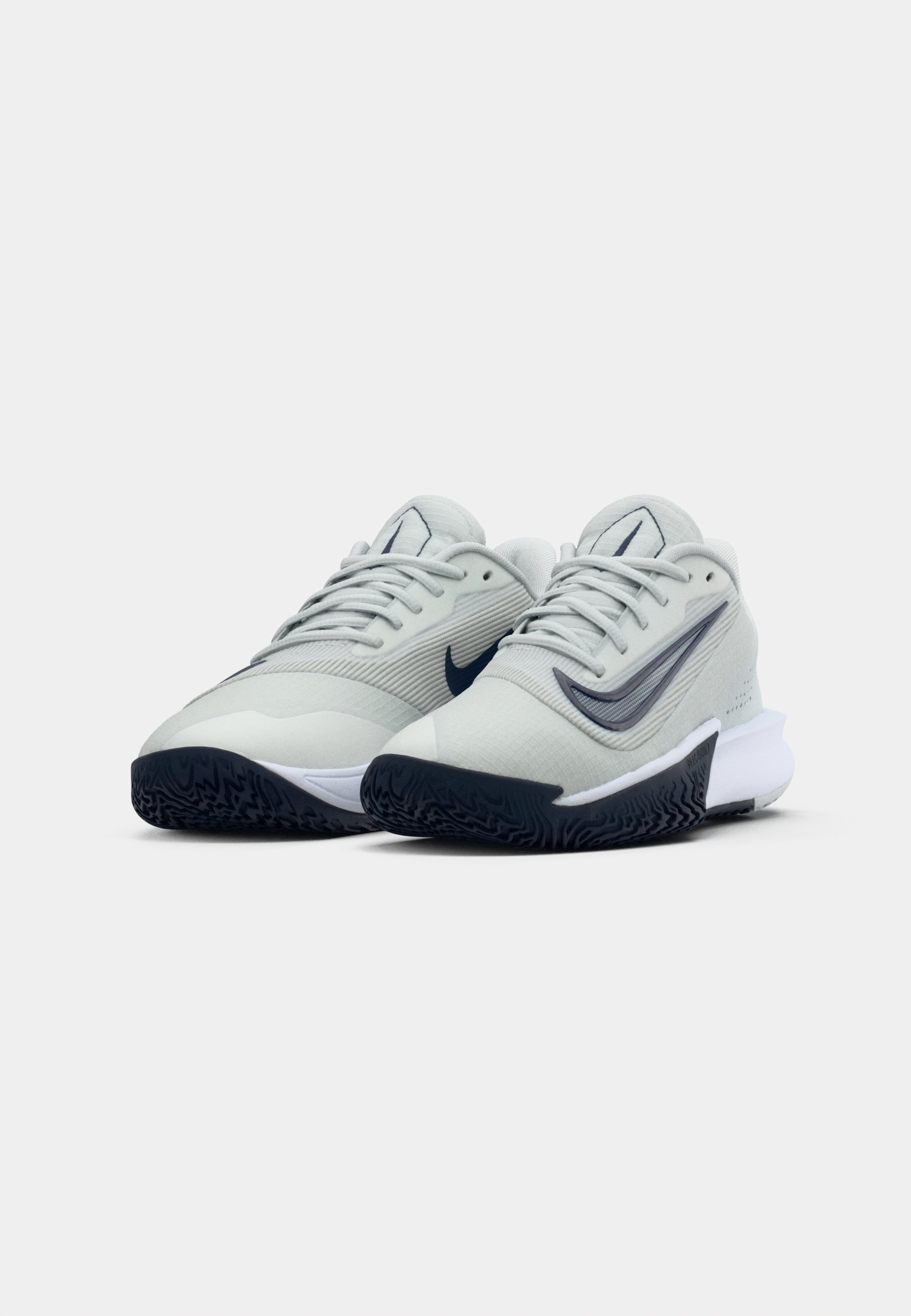 Nike Performance PRECISION VII - Buty do koszykówki - photon dust/midnight navy/white