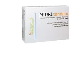 BIO STILOGIT PHARMACEUTIC Miuri Tandem 12 sachets + 12 capsules Ontstekingsremmende behandeling van het urogenitale systeem