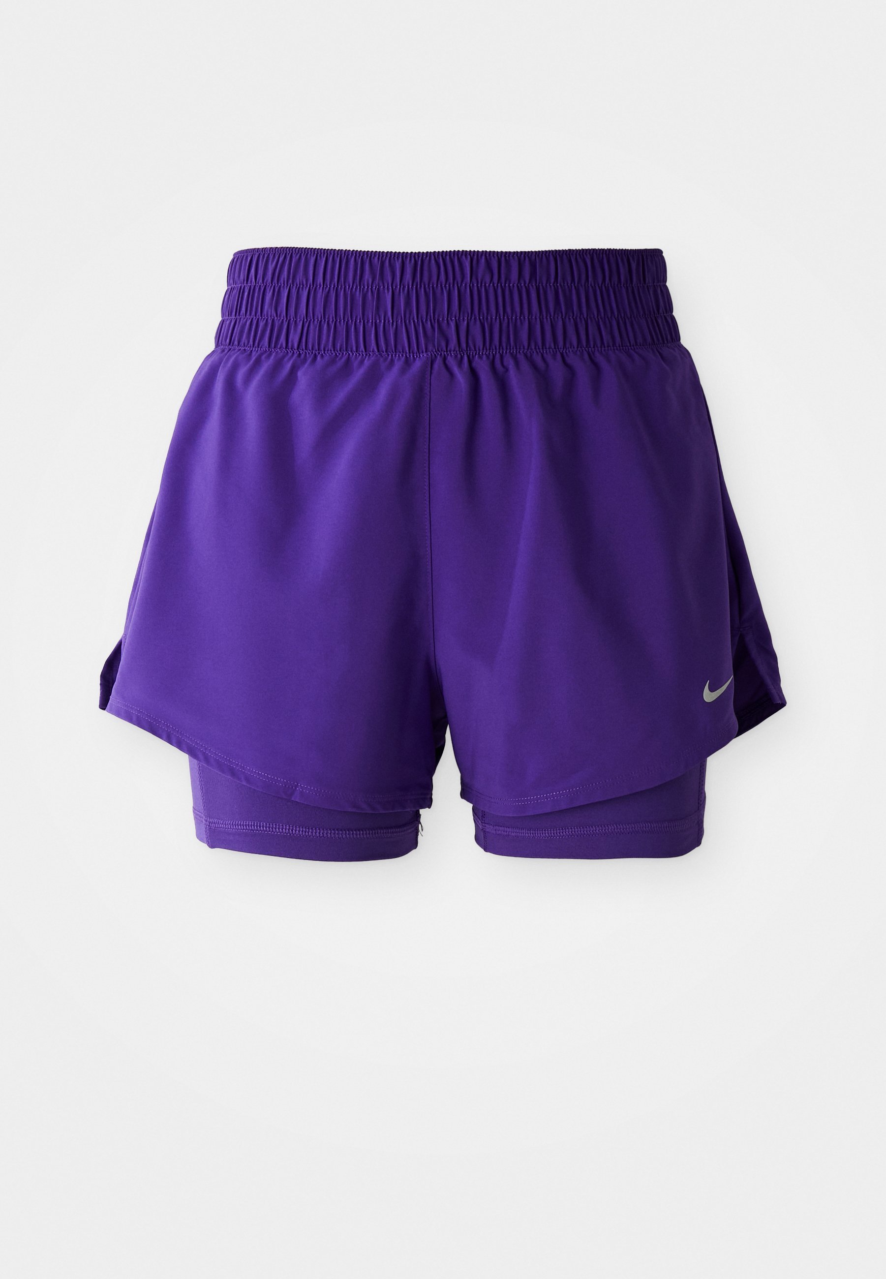 Short Nike Performance ONE - 2 en 1 - violet/argenté