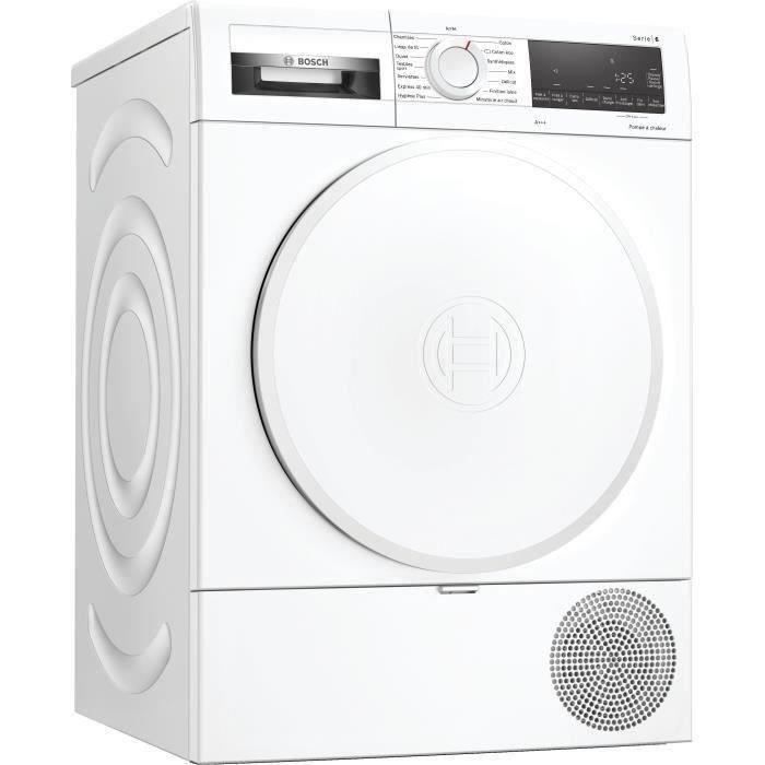 BOSCH WQG233D0FR SER6 Wärmepumpen-Wäschetrockner – 8 kg – Weiß