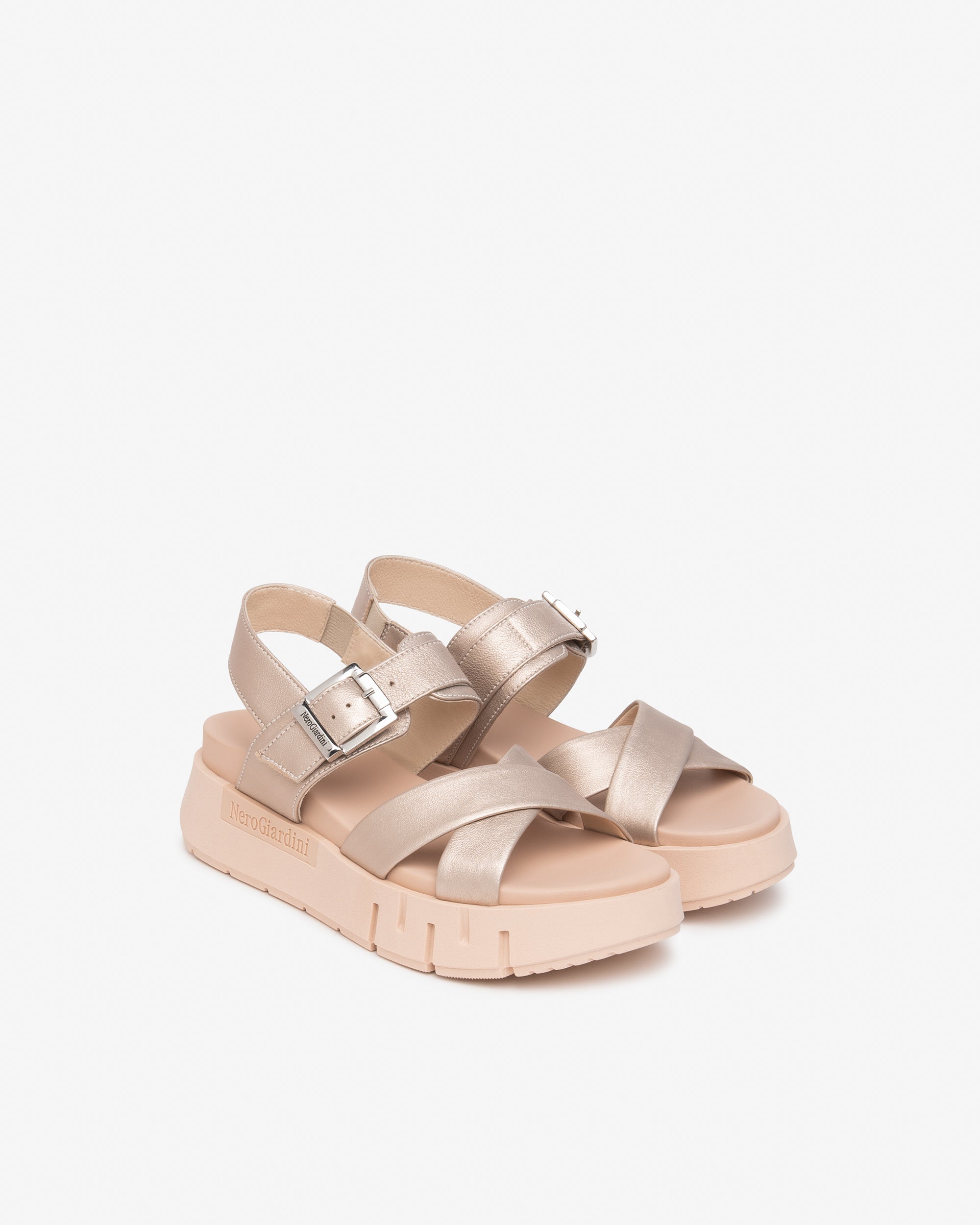  Damen-Ledersandalen