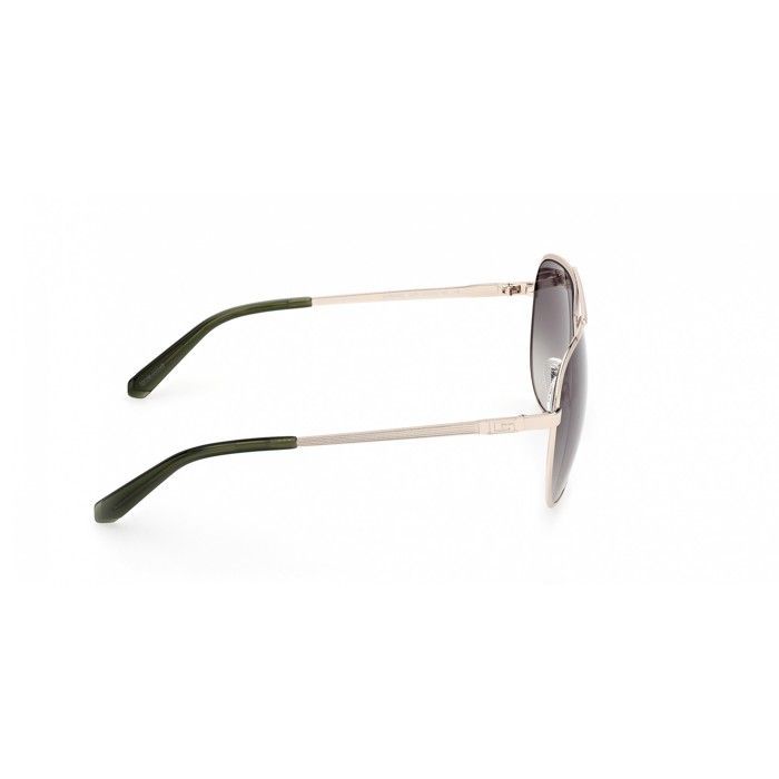 Zonnebril GUESS GU00209 61/14/145 Glanzend lichtgoud Voorkant metalen cirkel gegalvaniseerd MAN GU00209