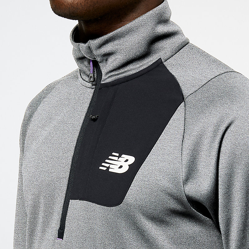 Męskie buty Impact Run AT Half Zip – CZARNE
