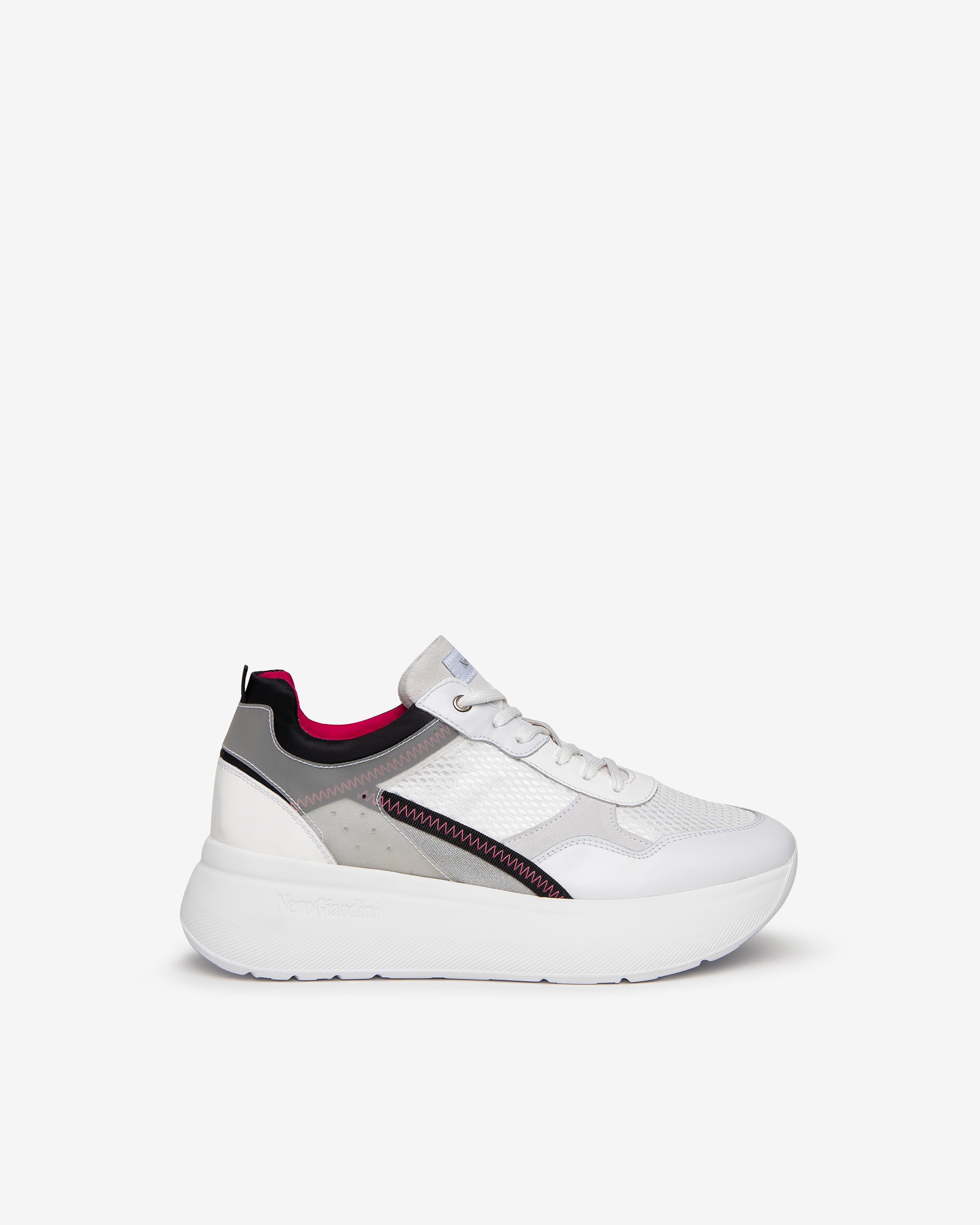  Damen-Sneaker aus Wildleder, Leder und Canvas
