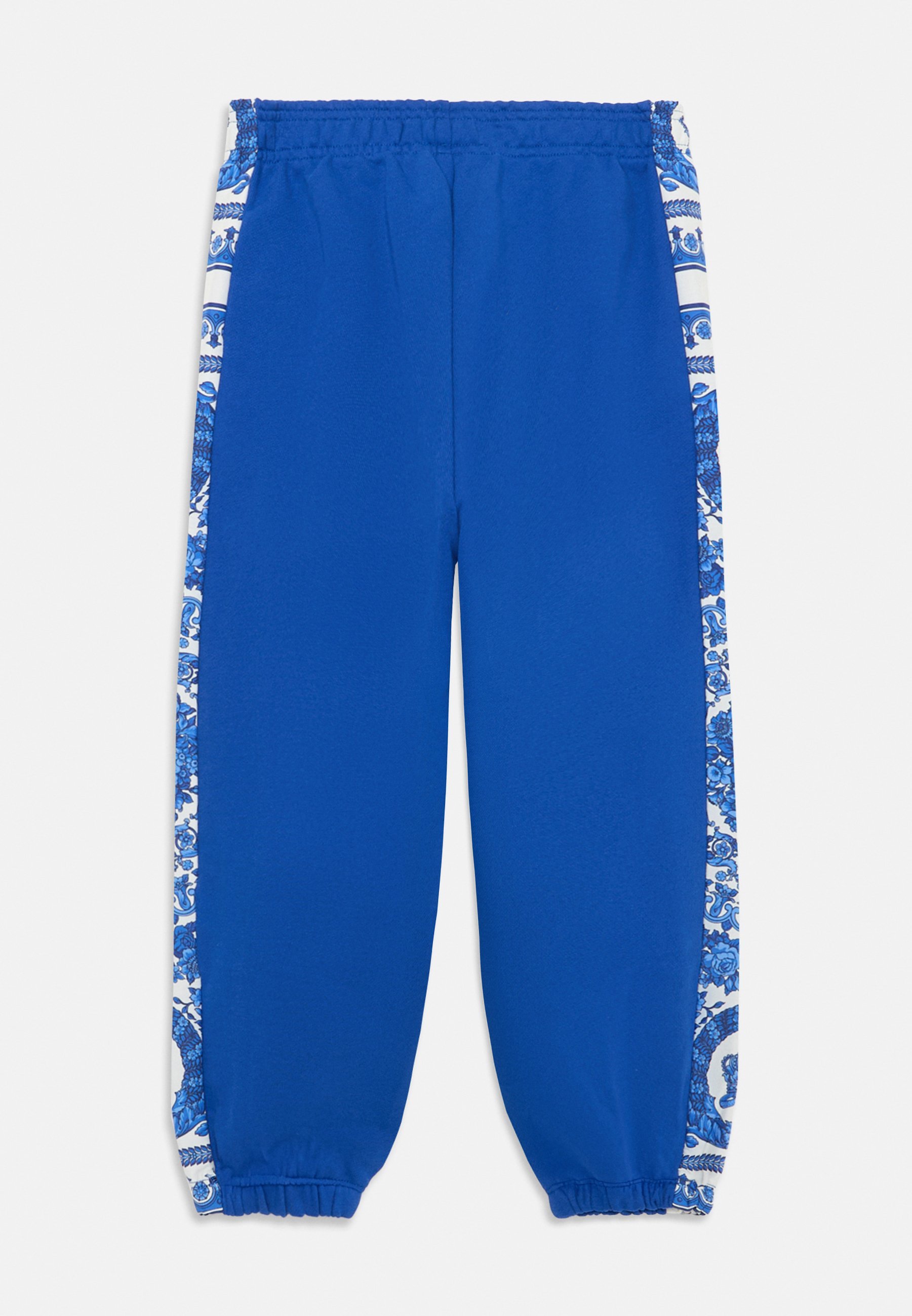 Versace BAROCCO FOULARD LOGO KINDER UNISEX - Trainingsbroek - koningsblauw/ivoor