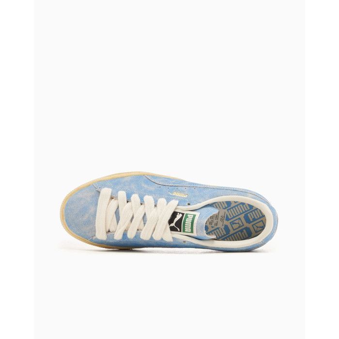Baskets Puma Suede Faded Bleu Unisex, mixte