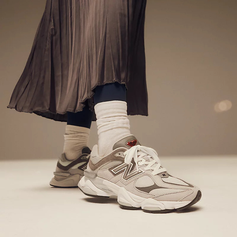 Unisex 9060 - Rain Cloud με Castlerock και Λευκό