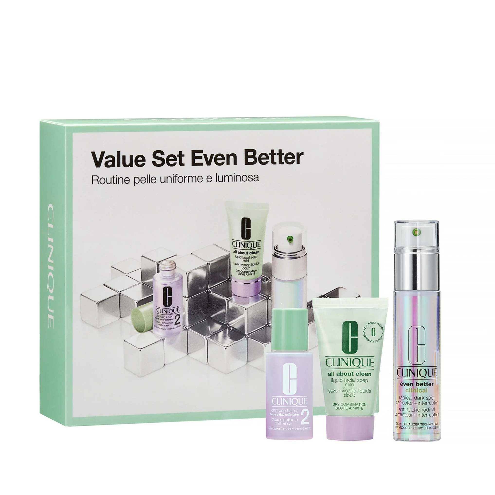 Even Better Even Better Value Set - Cofanetto Antimacchie, Siero viso antimacchie
