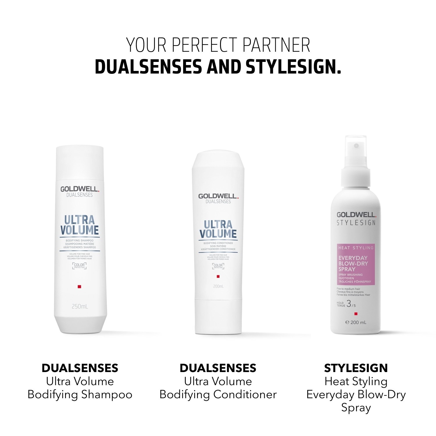 Goldwell sprej za zaštitu od topline Stylesign sprej za svakodnevno feniranje - 200 ml