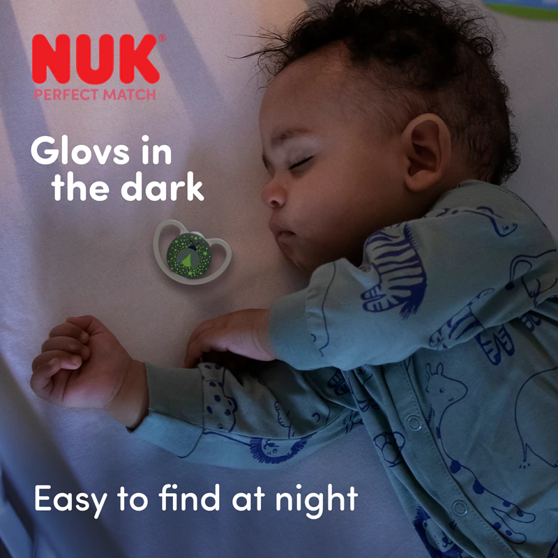 NUK Perfect Match Air Night 6-18 m smoczek