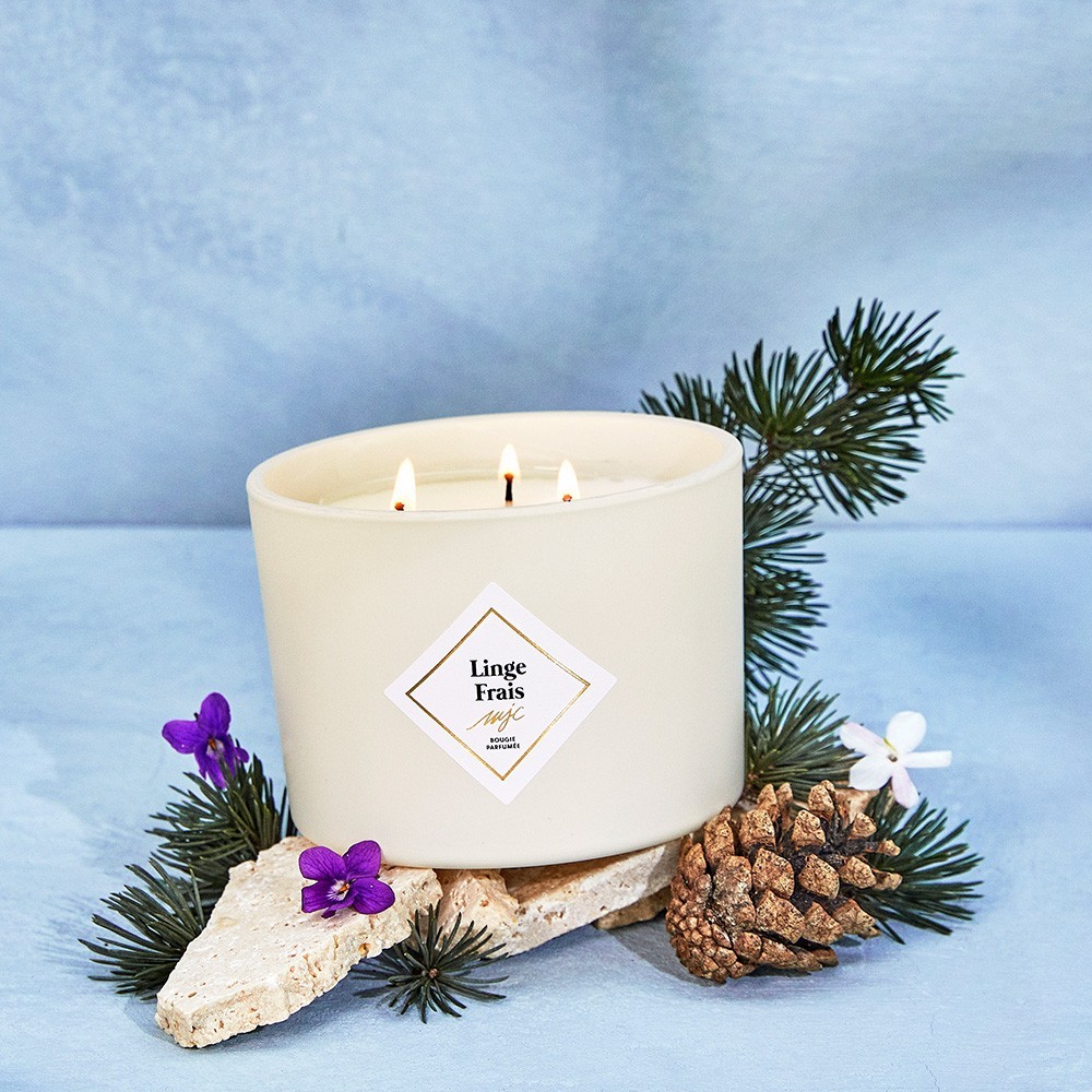 MY JOLIE CANDLE Bougie linge frais