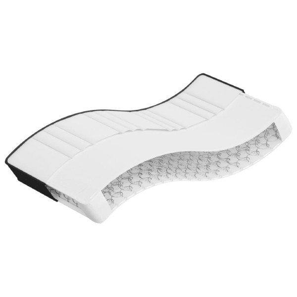 Materac Biały 70 x 200 cm Pianka vidaXL