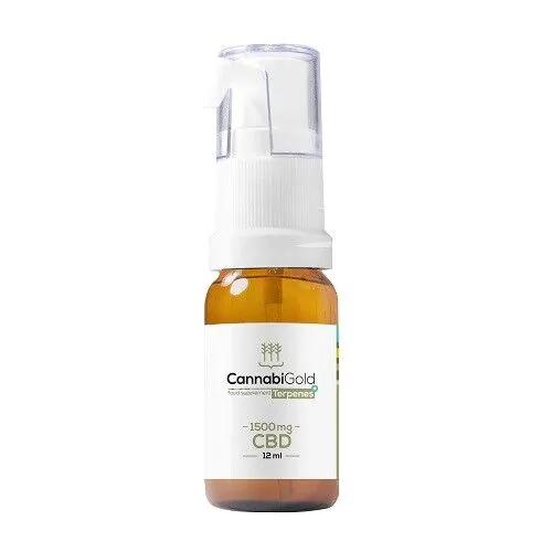 CannabiGold Terpenes+ 1500 mg CBD 12 ml