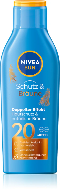 NIVEA SUN Protect & Bronze Intensive Sonnenschutzmilch LSF 20