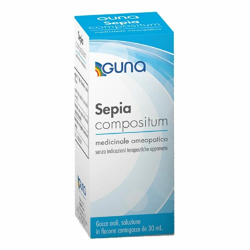Gouttes de poudre GUNA Sepia Comp 30 ml