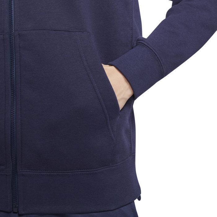 Sudadera con capucha NIKE M NSW CLUB FZ BB MARINE