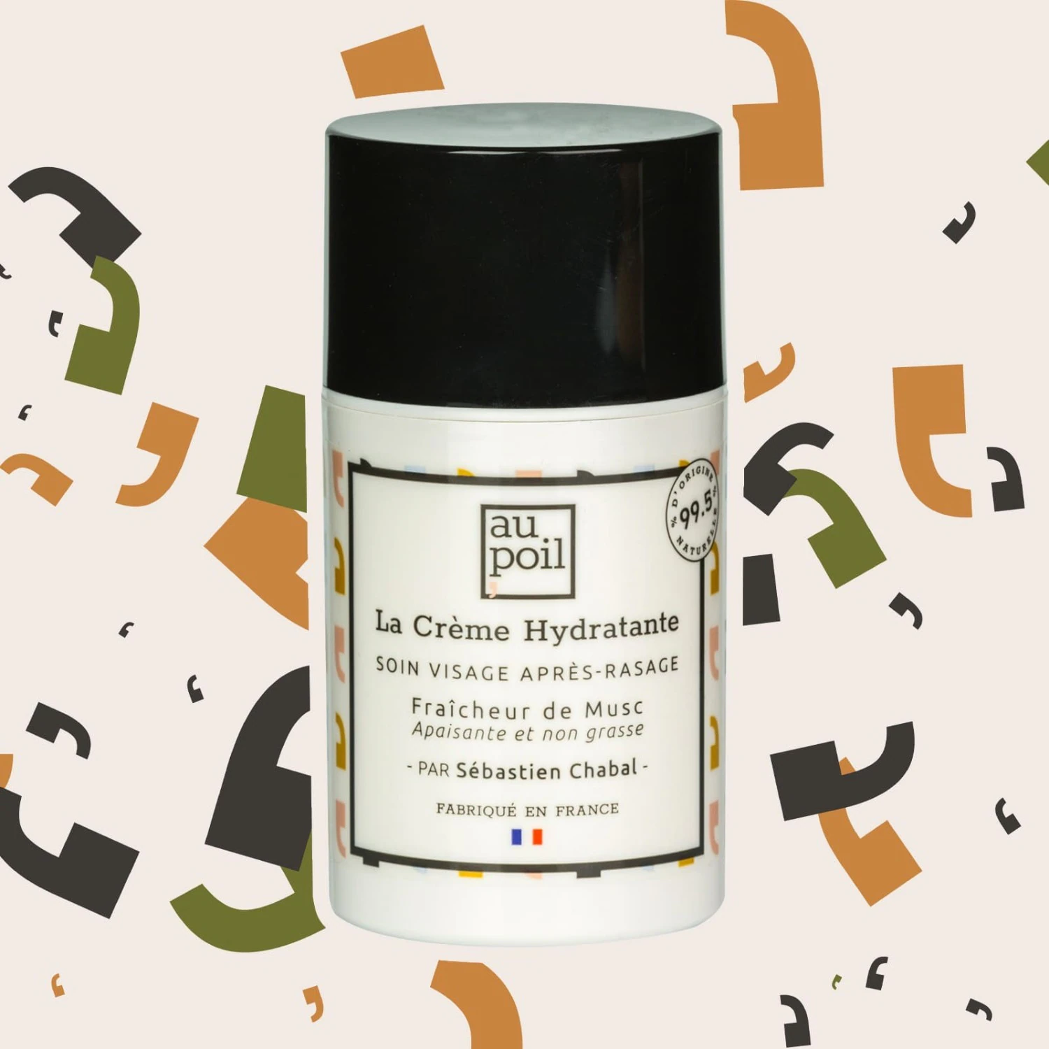 Au Poil La crème Hydratante soin visage