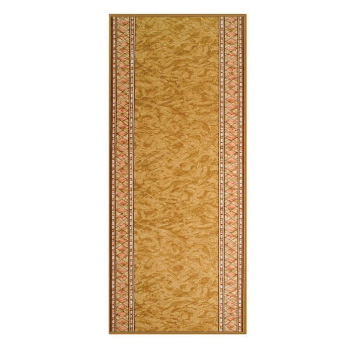 Alfombra de bucle fino, Rügen Beige 80 x 250 cm