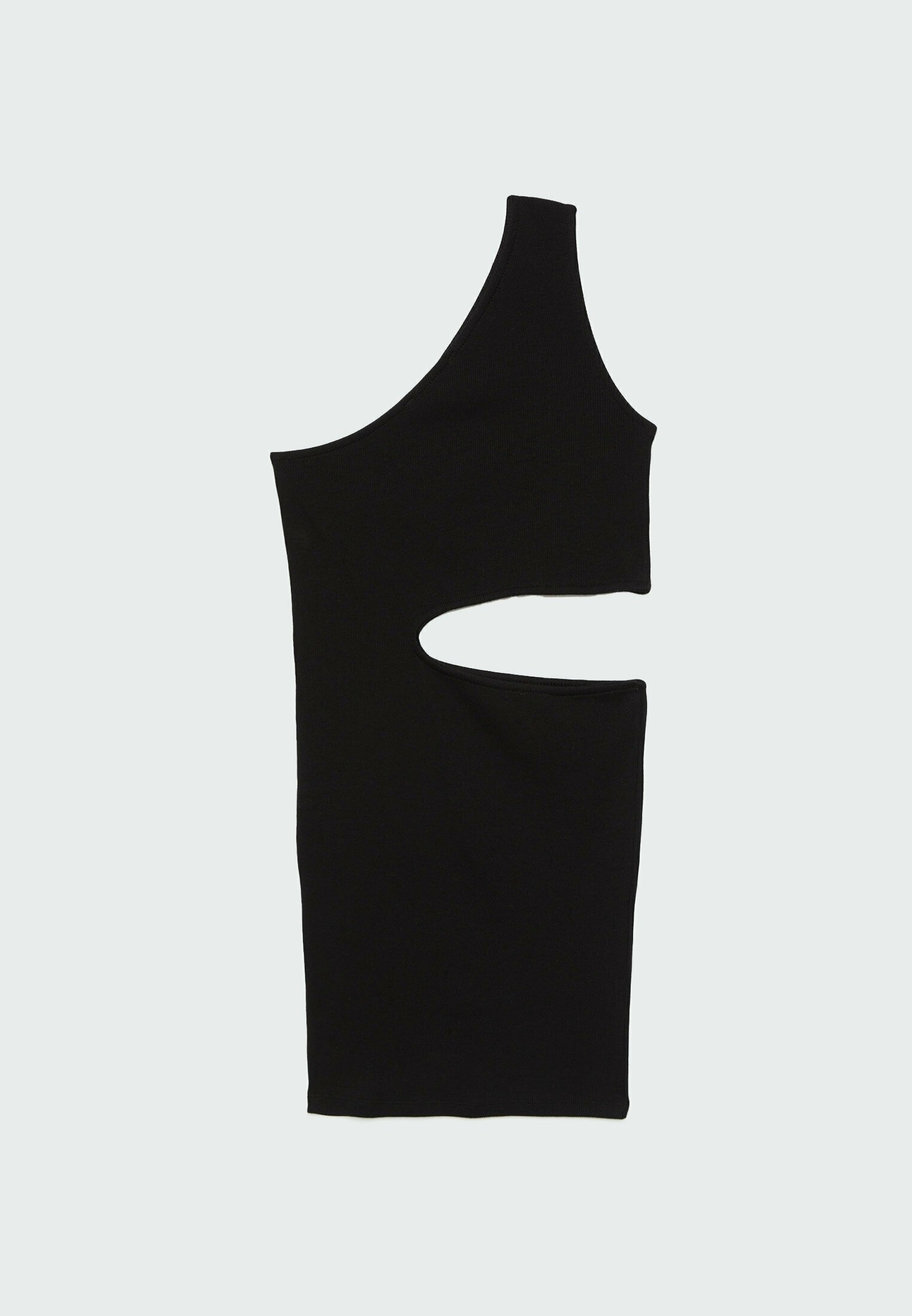 Stradivarius Shift-jurk - zwart