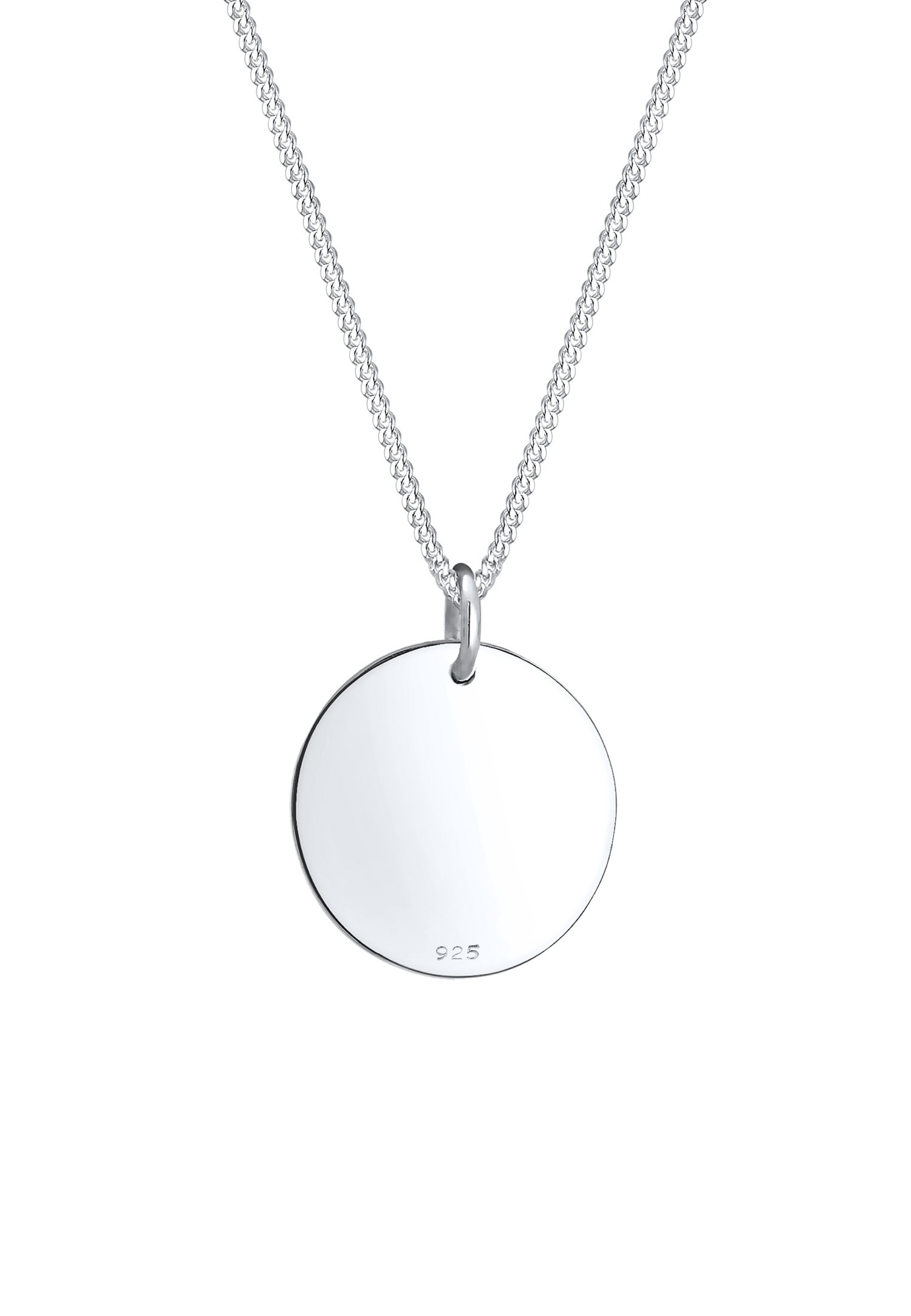 Elli Femmes ange plaquette avec cristaux en argent sterling 925
