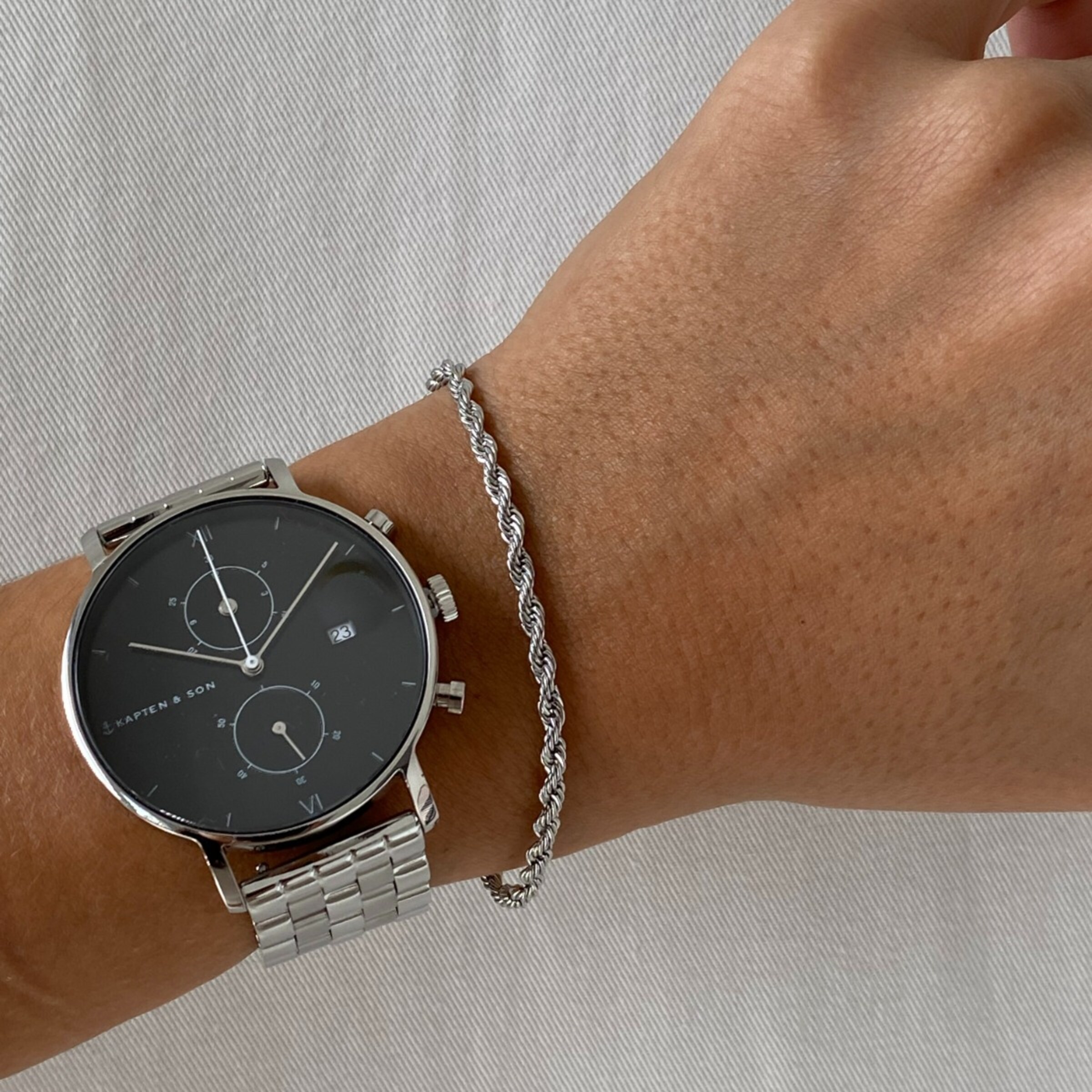 Bracelet Helix Argent