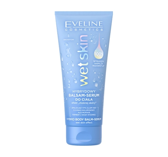 Eveline Cosmetics Wet Skin nawilżający balsam-serum do ciała nadający \