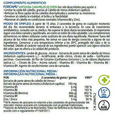 Forcapil Anti-Hair Loss 60 Jujubes