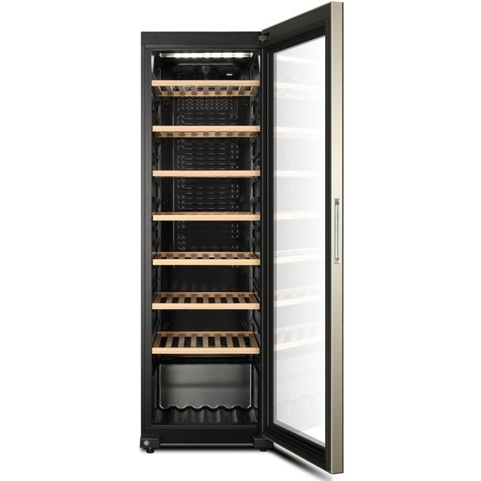 HAIER WS171GA - Cave  vin de vieillissement - 171 bouteilles - Pose libre - A - L59.5 x H185 cm - Noir